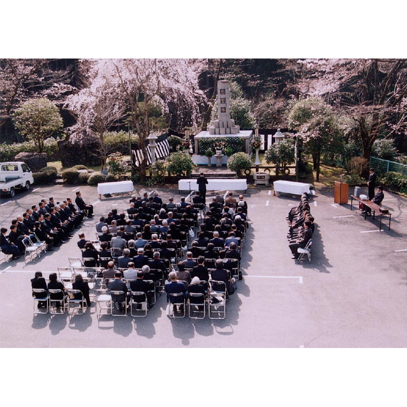 諸塚村戦没者追悼式