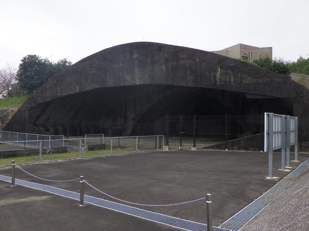 宮崎市／赤江地区、本郷地区の掩体壕　掩体壕３　本郷地区